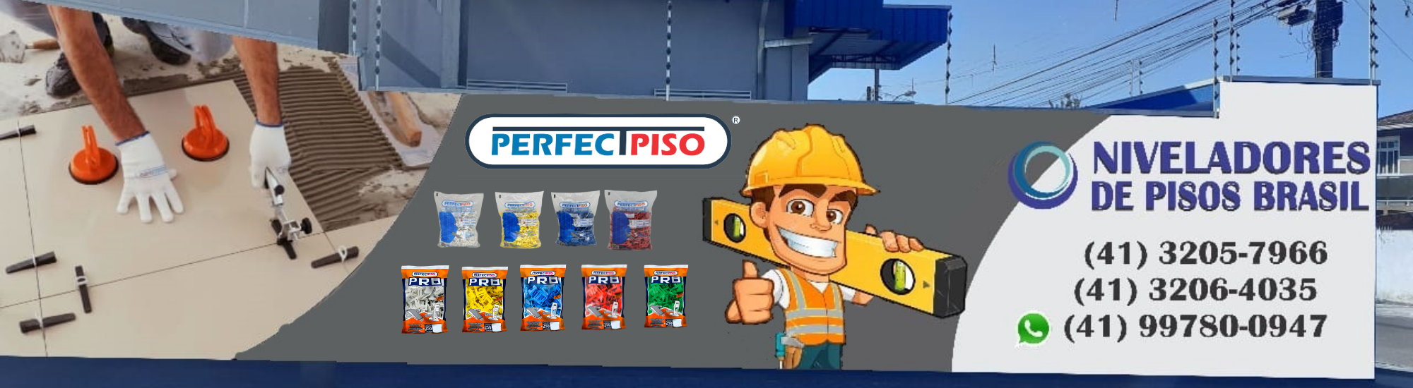 Niveladores de Pisos Brasil capa